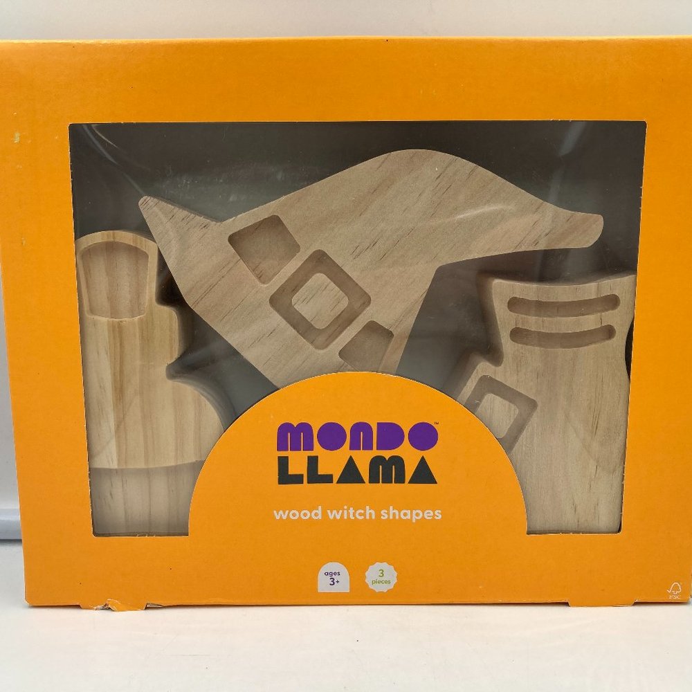 Mondo Llama Wood Witch Shapes